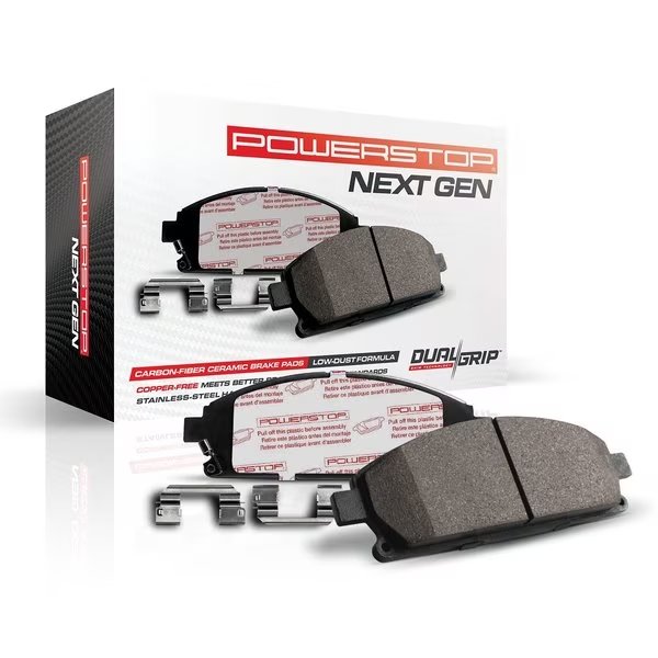 NEXT GEN CARBON FIBER-CERAMIC BRAKE PADS, Powerstop, Mfr#: NXT-1161